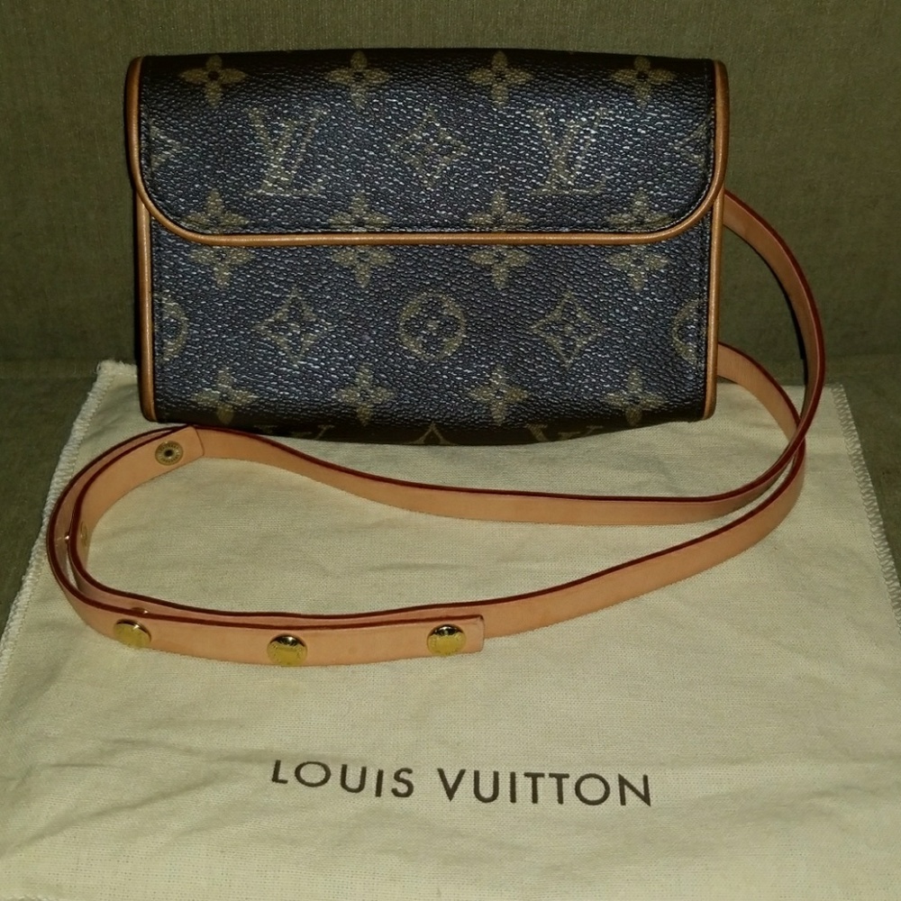 Authentic Louis Vuitton Florentine waist pochette